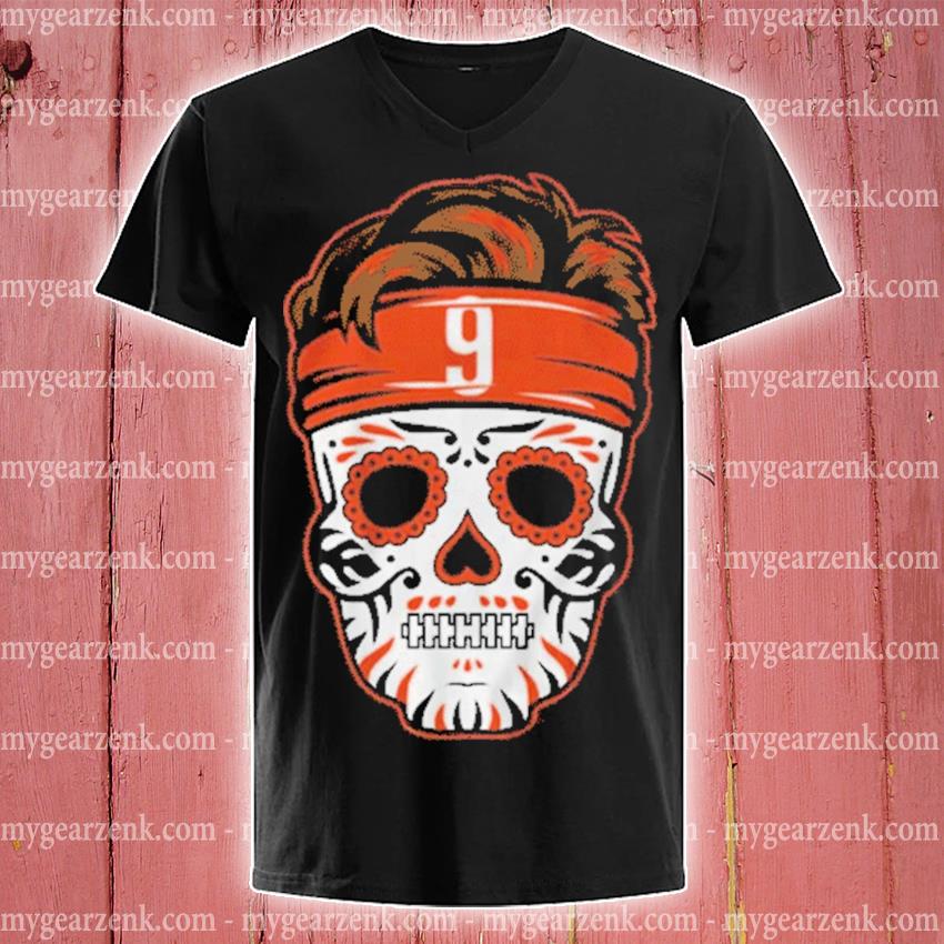 Sugar Skull Joe Burrow shirt