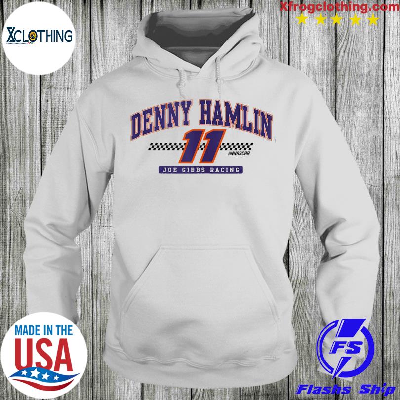 Joe gibbs racing nascar denny hamlin arch s hoodie
