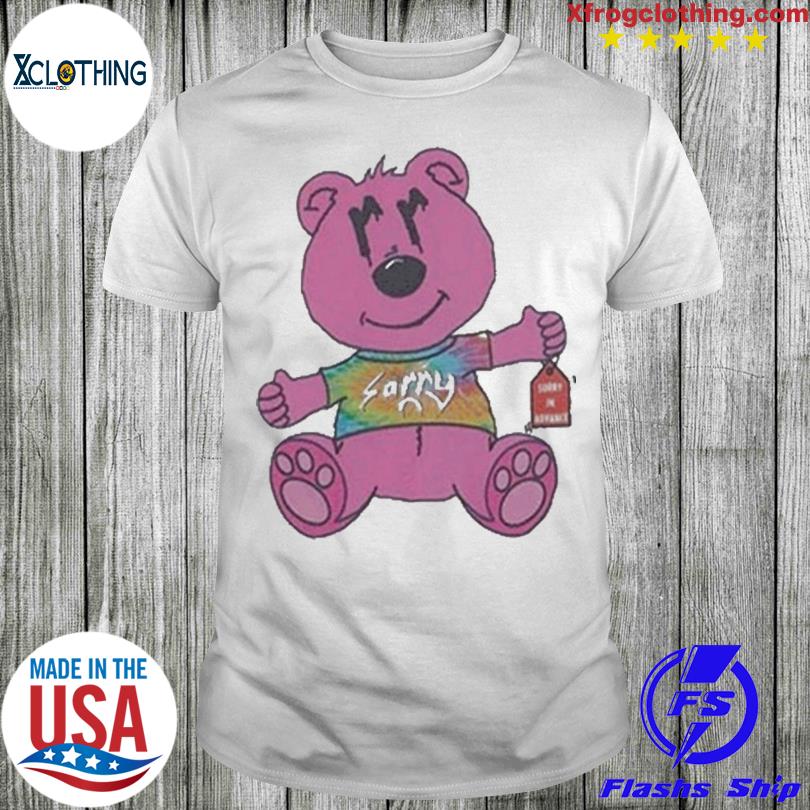 Cheap Pink Bear Joe Burrow Sorry In Advance T Shirt - Wiseabe Apparels