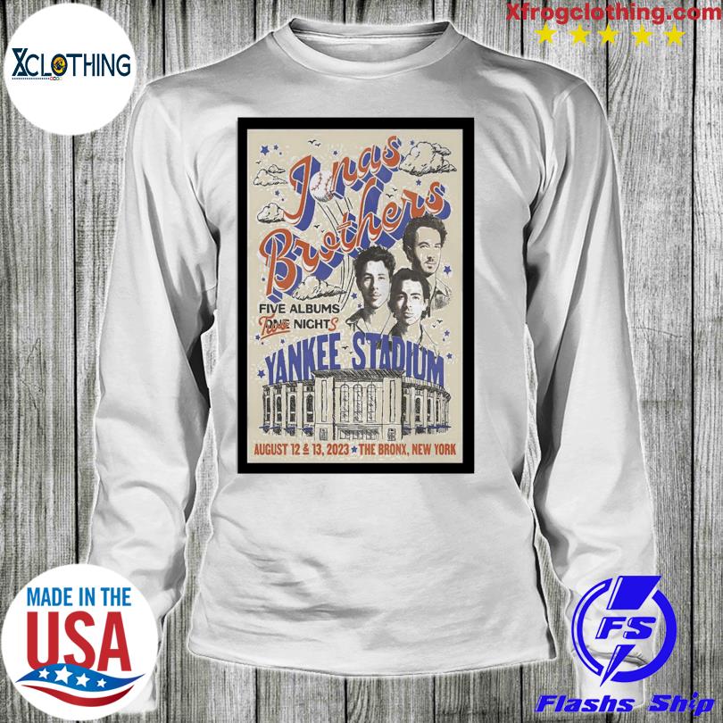 Jonas Brothers Tour 2023 Yankee Stadium Poster Shirt, hoodie