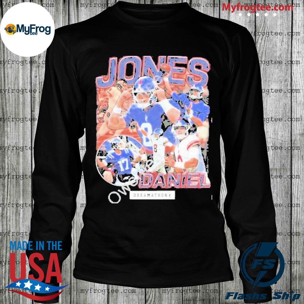 Dreamathon Merch Daniel Jones Giants Dreams Tee Shirt President Of The Dj  Fan Club New York Giants - Snowshirt