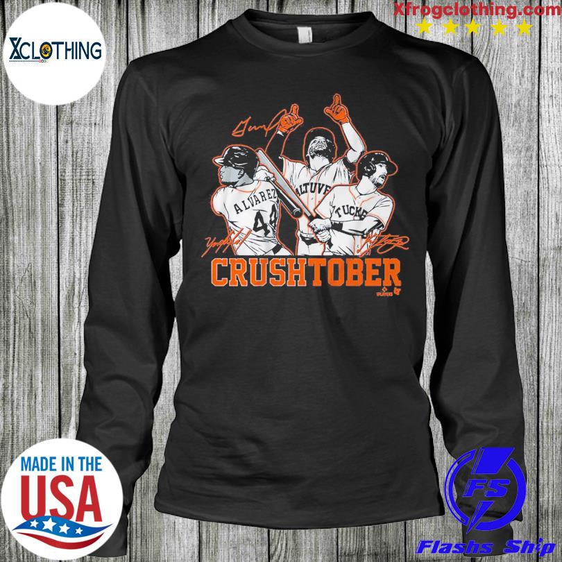 Official houston Astros Crushtober Jose Altuve, Yordan Alvarez And