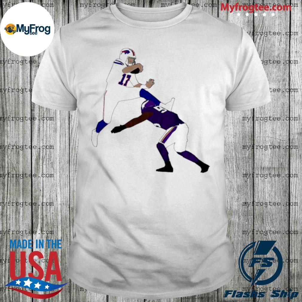 Buffalo Bills Josh Allen Hurdle T-Shirt