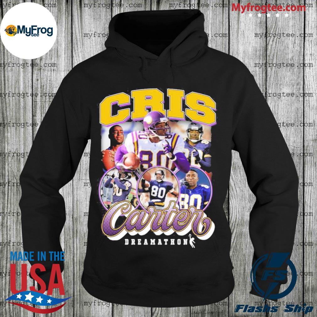 Justin Jefferson Cris Carter 80 dreams dreamathon shirt, hoodie, sweater  and v-neck t-shirt