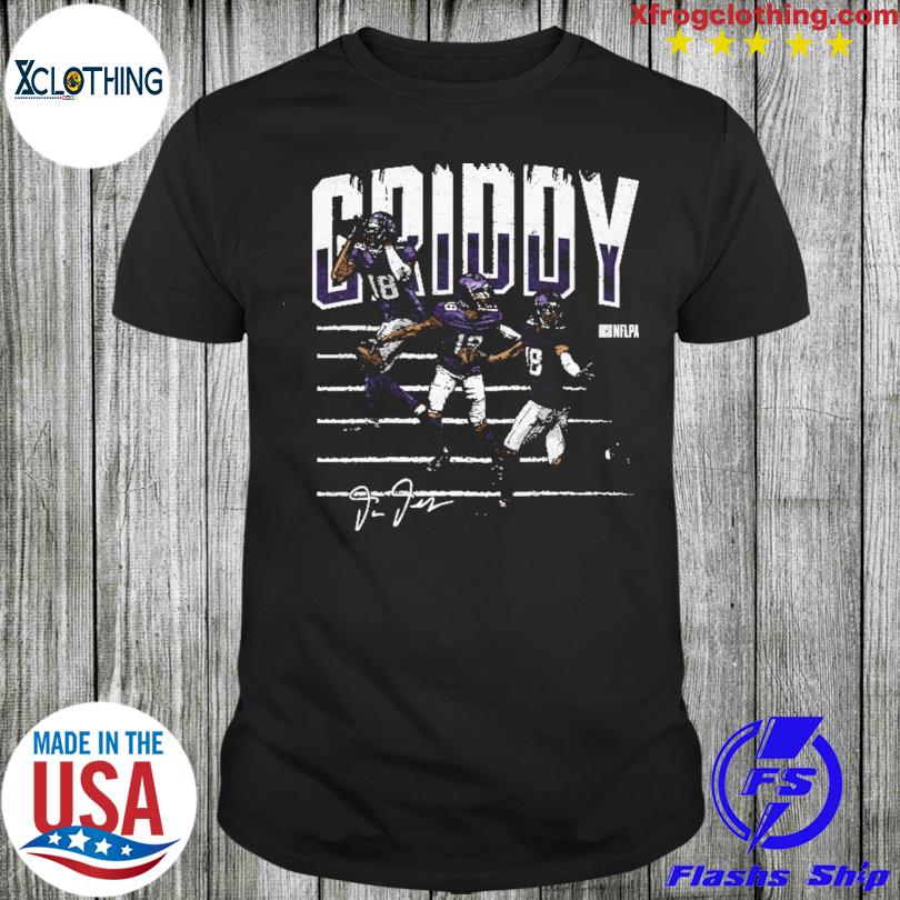 Griddy Justin Jefferson signature shirt, hoodie, sweatshirt and