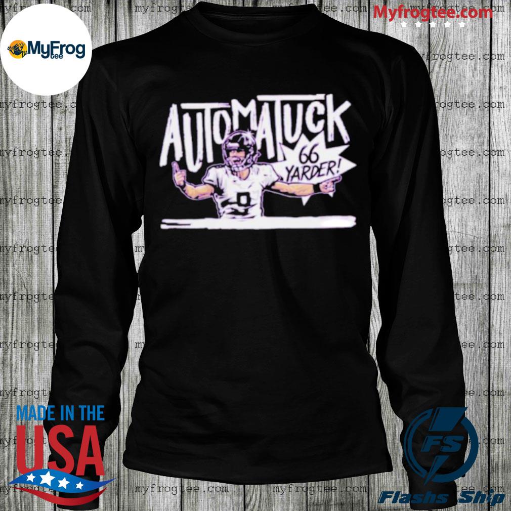 Justin Tucker Automatuck 66 Yarder Shirt, hoodie, sweater, long