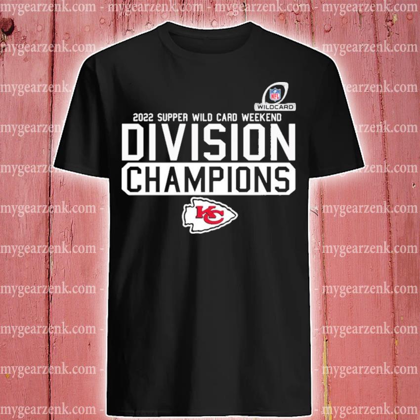 Kansas City Chiefs 2022 Super Wild Card Division Champions T-Shirt