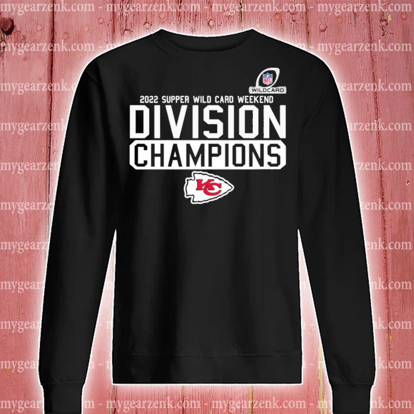 Kansas City Chiefs 2022 Super Wild Card Division Champions T-Shirt