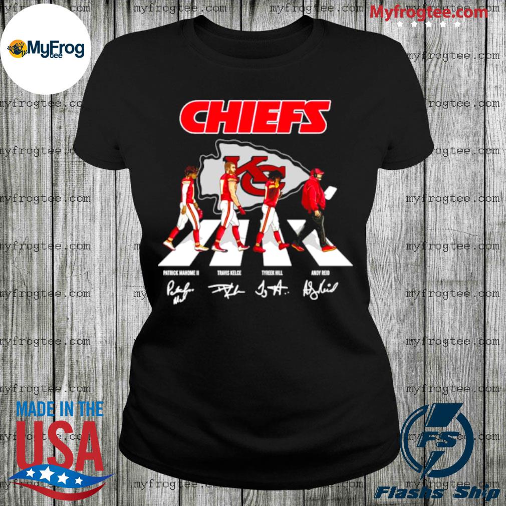 Kansas City Chiefs Abbey Road Signatures Shirt, hoodie, sweater and long  sleeve