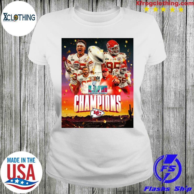 Super-Bowl LVII 2023 Chiefs Champions Shirt - Jolly Family Gifts