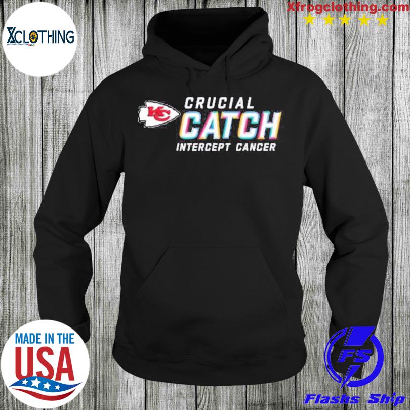 Official Kansas City Chiefs Crucial Catch Intercept Cancer 2023 shirt,  hoodie, sweater, long sleeve and tank top