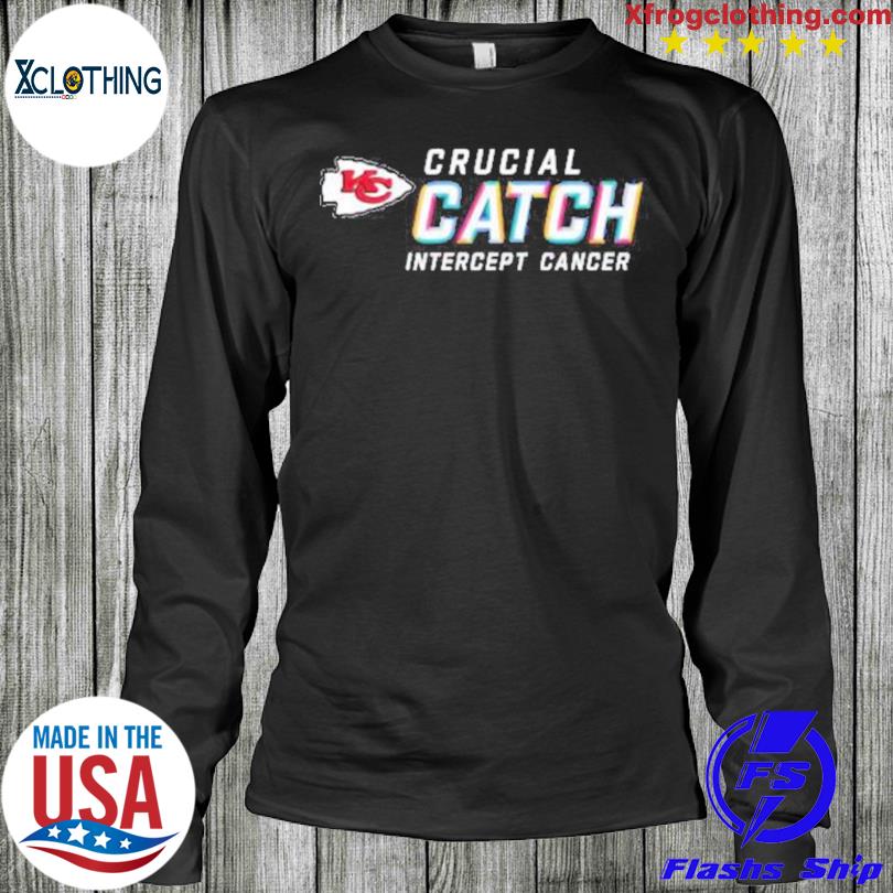 Kansas City Chiefs Crucial Catch Intercept Cancer 2023 shirt, hoodie,  sweater, long sleeve and tank top