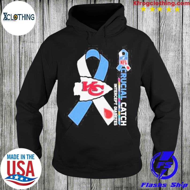 Kansas City Chiefs Crucial Catch Intercept Diabetes 2023 shirt, hoodie,  sweater and long sleeve