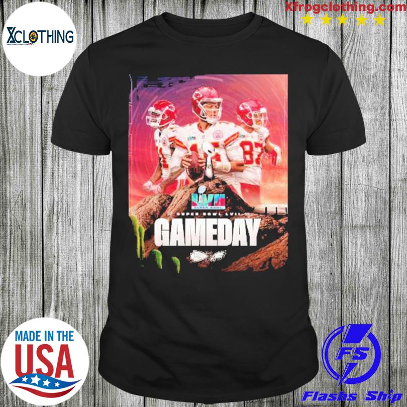 Kansas City Chiefs Super Bowl LVII Champions 2023 Team Football T-shirt -  REVER LAVIE