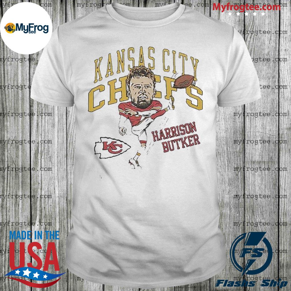 Rinkha Harrison Butker Football Edit Tapestries Chiefs T-Shirt