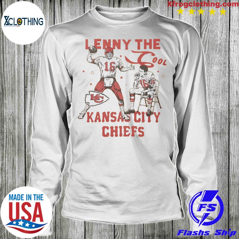 Lenny The Cool Len Dawson Red Vintage T-Shirt