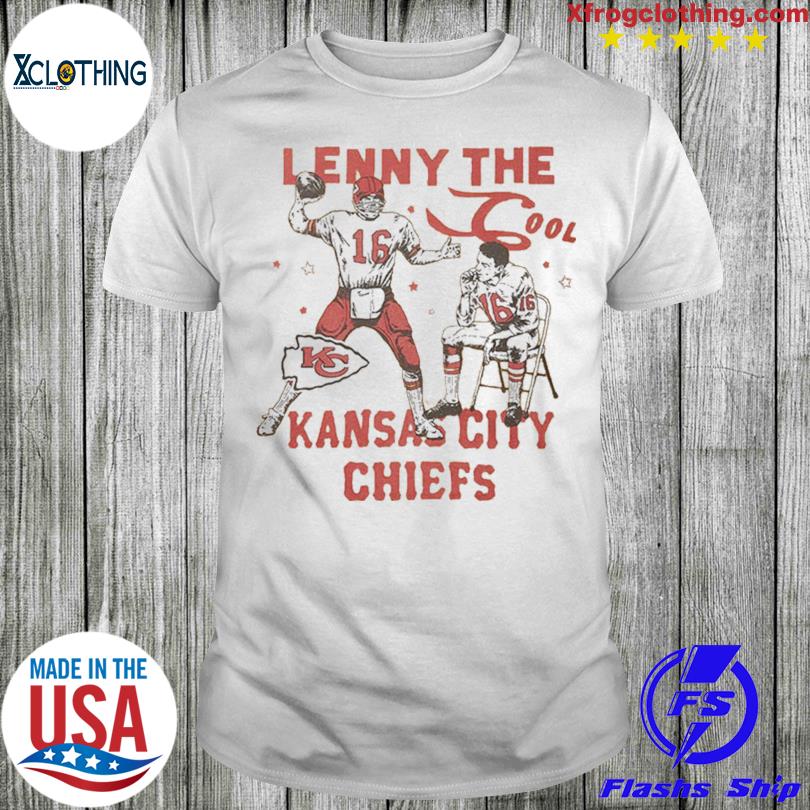 Lenny The Cool Len Dawson Red Vintage T-Shirt