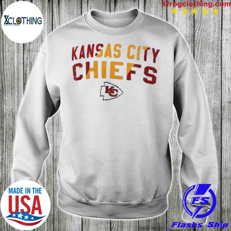 Kansas City Chiefs Msx By Michael Strahan Gray Resolution Tie-Dye Raglan  shirt, hoodie, sweater and long sleeve