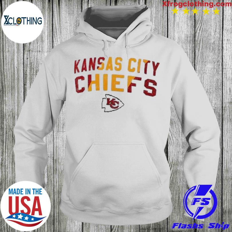 Kansas City Chiefs MSX by Michael Strahan Gray Resolution Tie-Dye Raglan T- Shirt, hoodie, sweater, long sleeve and tank top