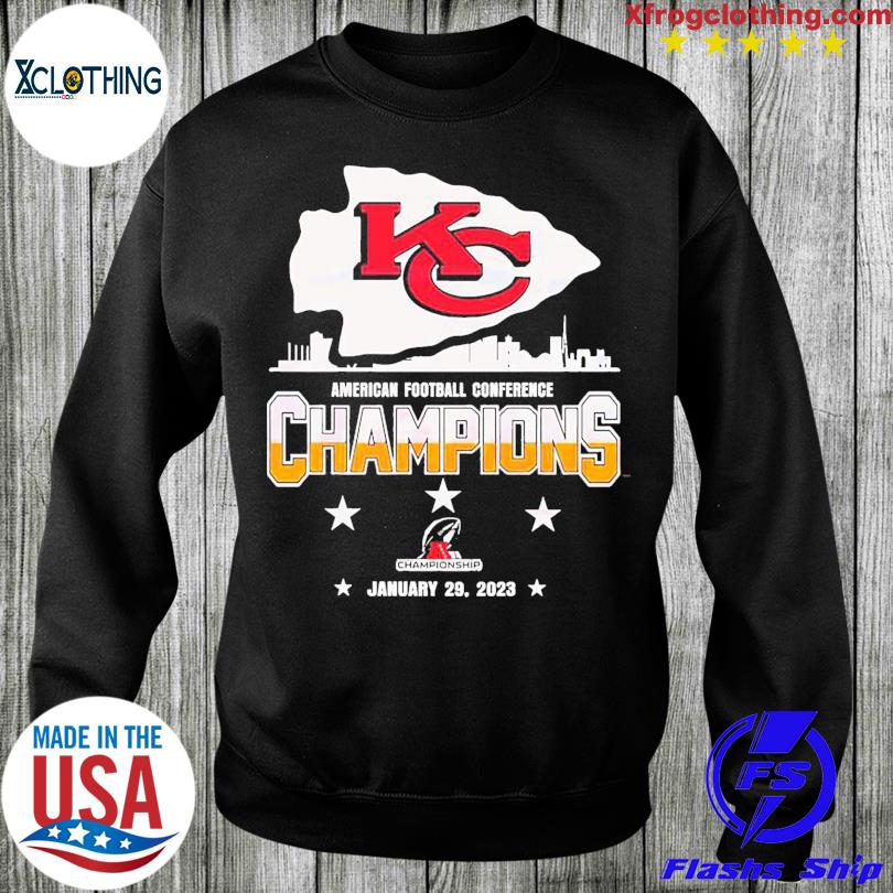 Kansas City Chiefs American football Conference Champions January 29 2023  shirt, hoodie, sweater, long sleeve and tank top