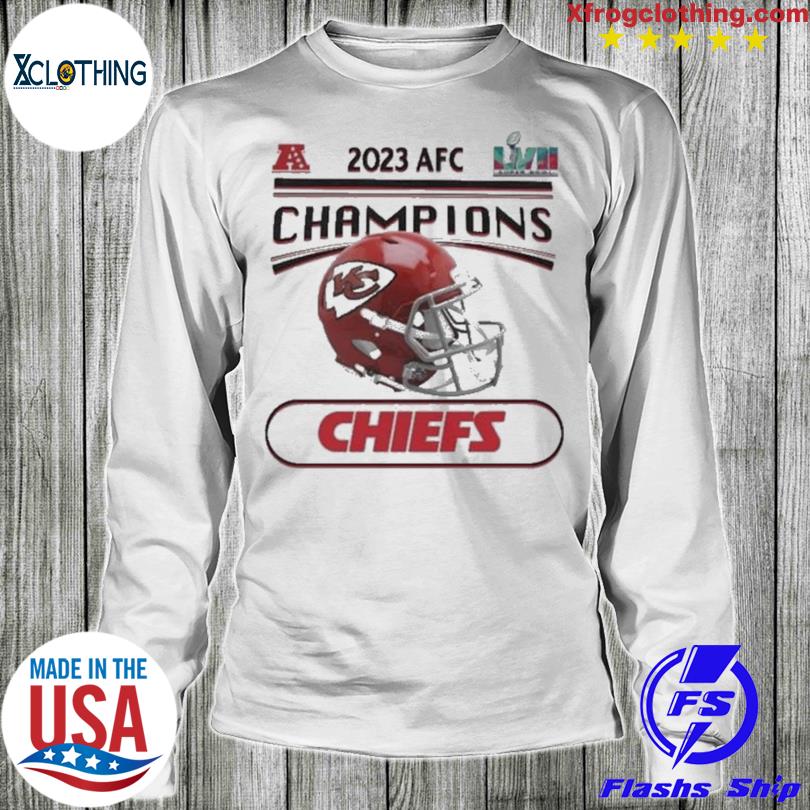 Kansas City Chiefs Super Bowl LVII 2023 AFC Conference Champions shirt,  hoodie, sweater and long sleeve