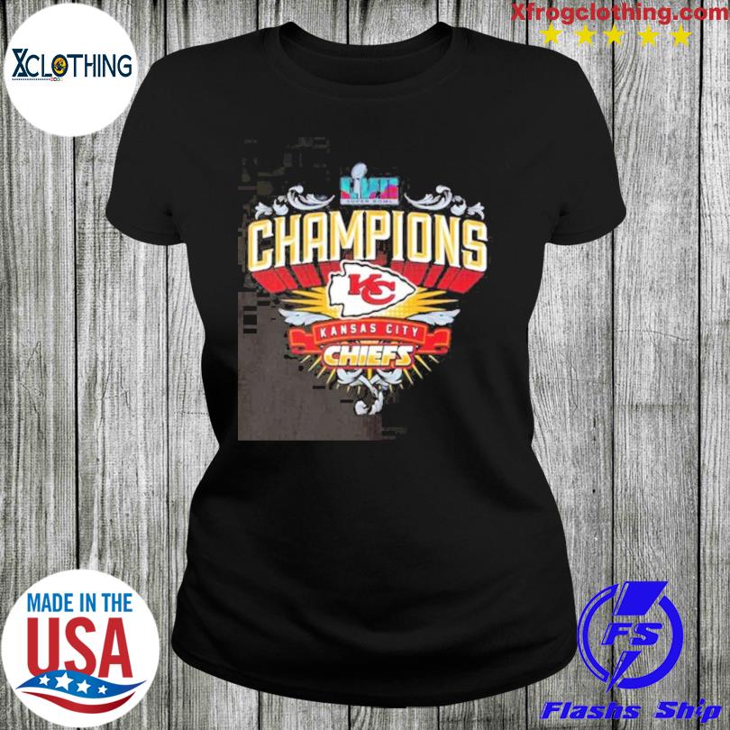 Mens Kansas City Chiefs Super Bowl LVII Champions Vintage Iconic Hometown  Graphic T-Shirt