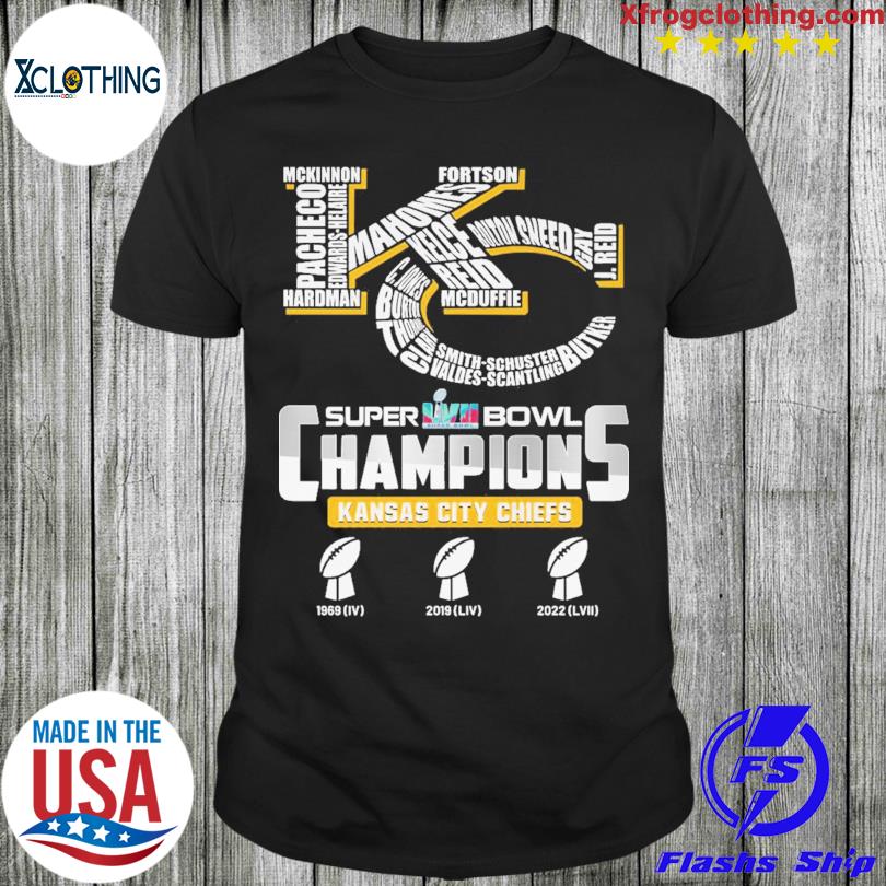 Kansas City Chiefs 2022 Super Bowl LIV Champions T-Shirt