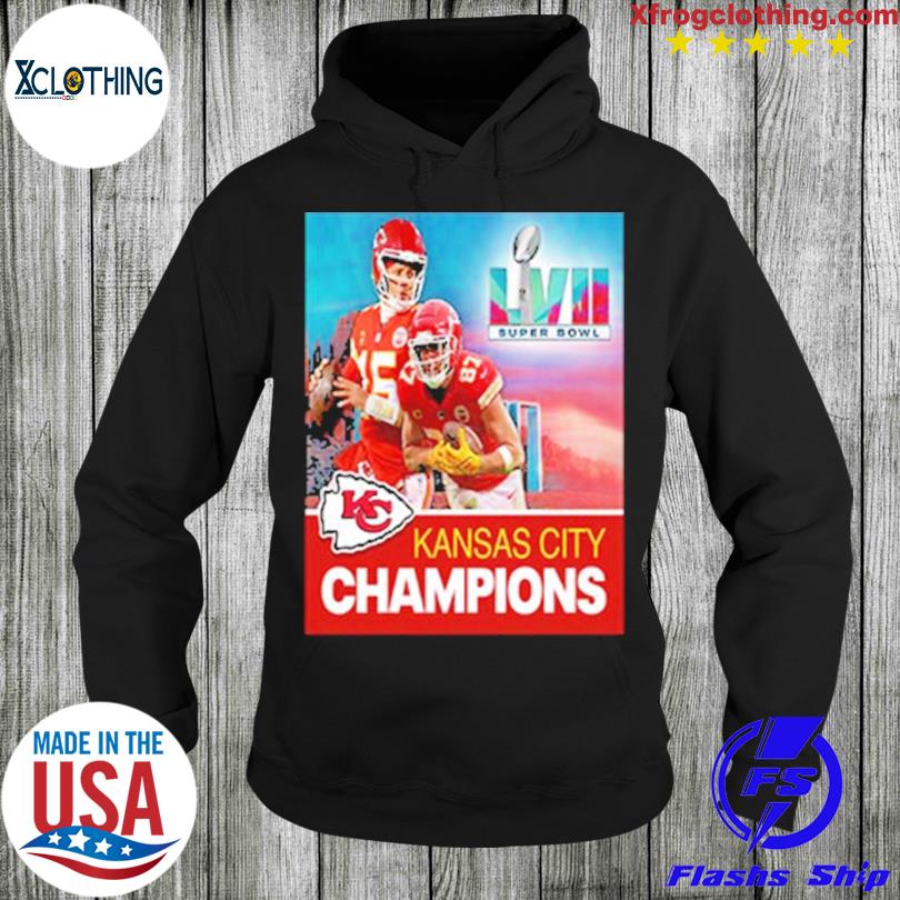 Super Bowl LVII Champions Kansas City Chiefs Shirt - Vintagenclassic Tee