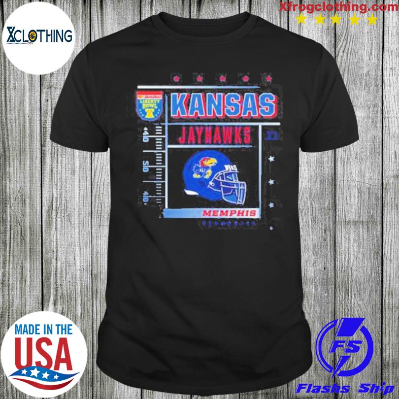 Kansas jayhawks 2022 liberty bowl bound shirt