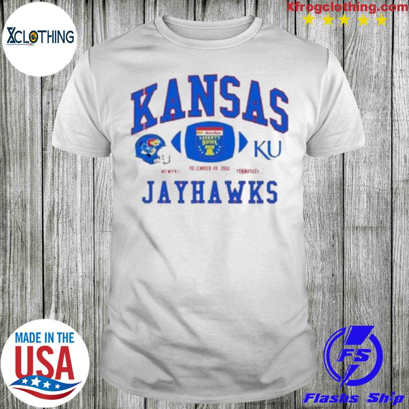 Kansas jayhawks 2022 liberty bowl shirt