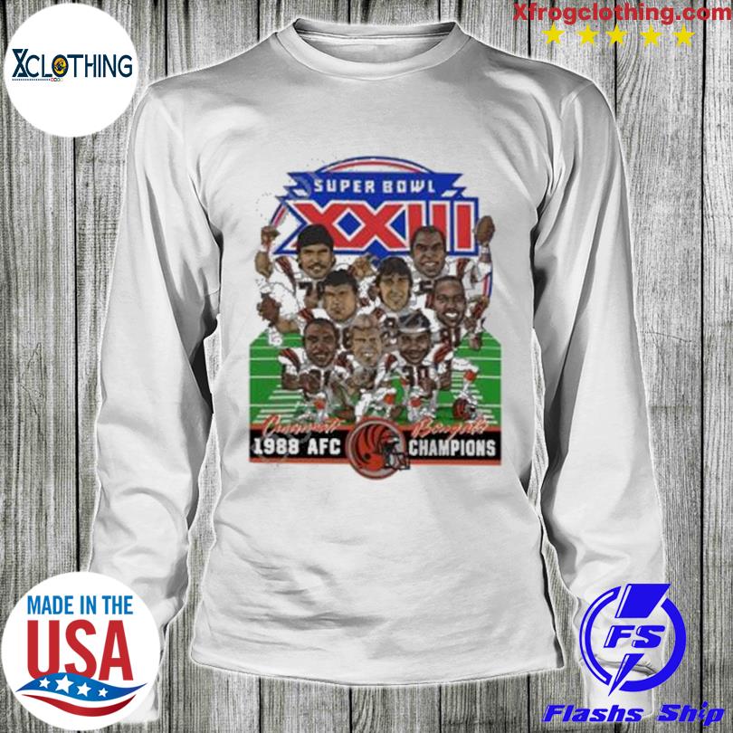 Cincinnati Bengals Super Bowl XXIII 1988 AFC Champions funny T