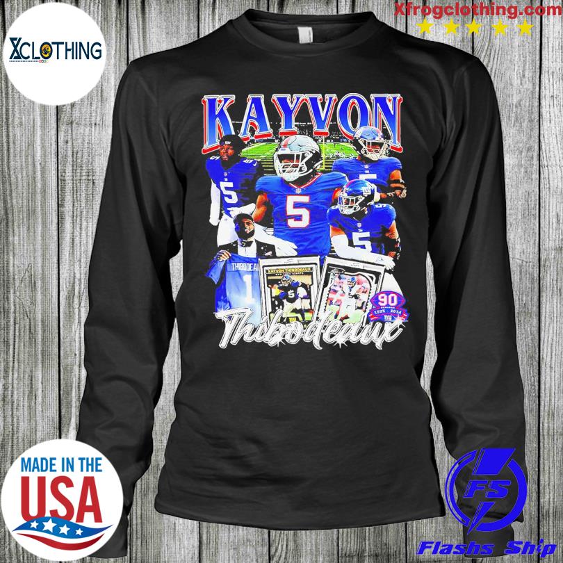 New York Giants Kayvon Thibodeaux art shirt, hoodie, sweater, long