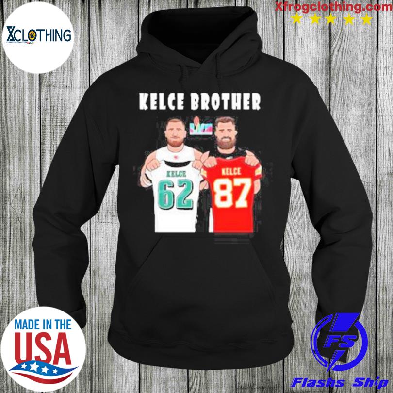 Kelce Brothers Jason Kelce Vs Travis Kelce Lvii Super Bowl Matchup Shirt,  hoodie, sweater and long sleeve