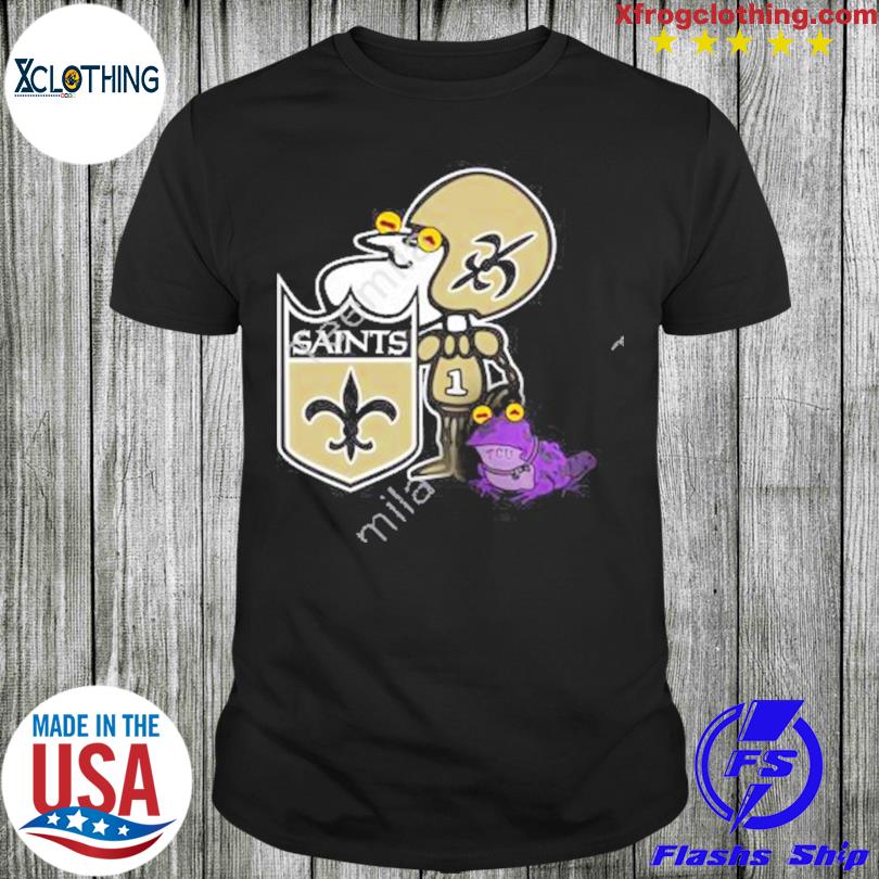 New Orleans Saints Vintage Sir Saint Shirt - T-shirts Low Price