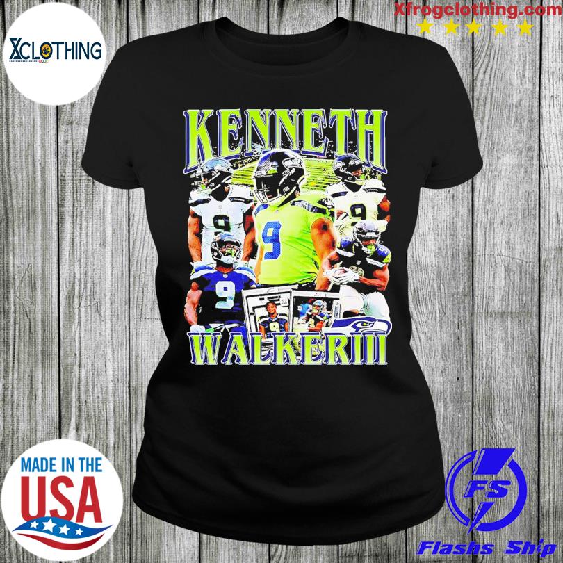 Kenneth Walker Iii Seattle Seahawks Vintage Shirt, hoodie, sweater and long  sleeve