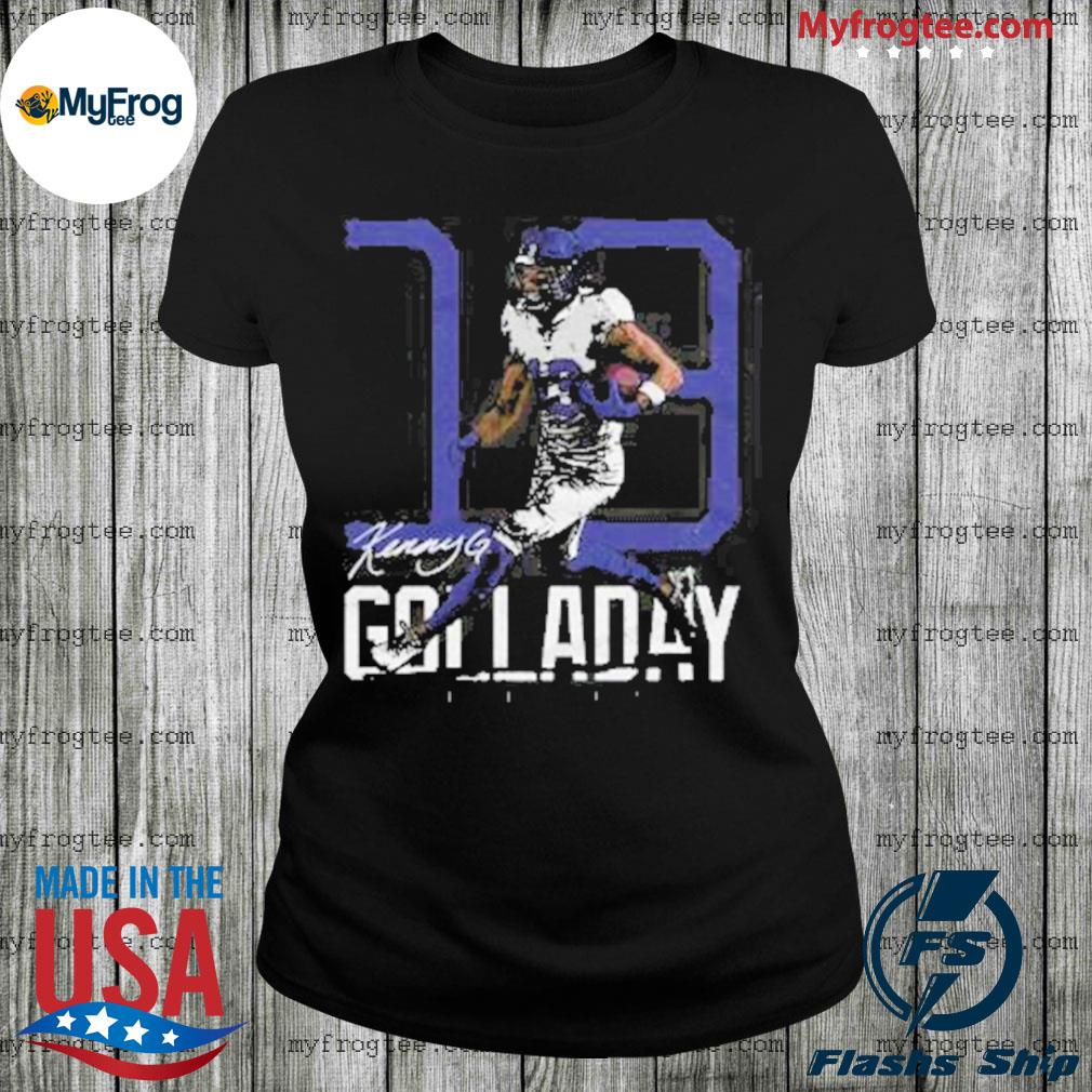 Youth Kenny Golladay Royal New York Giants Mainliner Player Name & Number T- Shirt