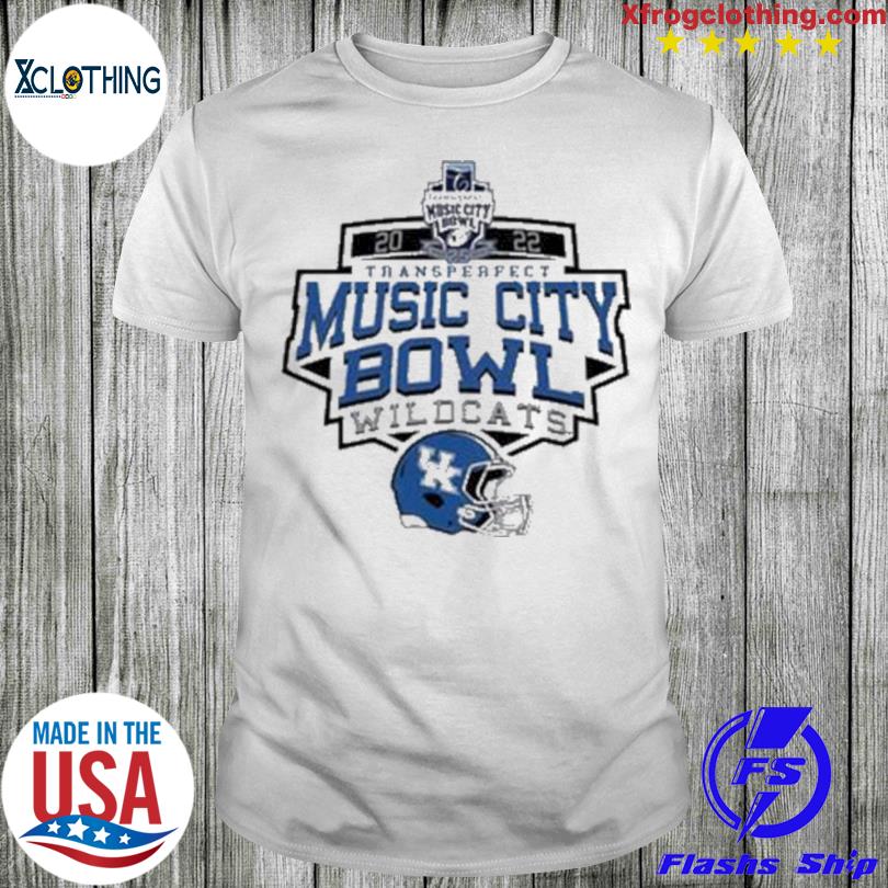 Kentucky Wildcats 2022 TransPerfect Music City Bowl shirt