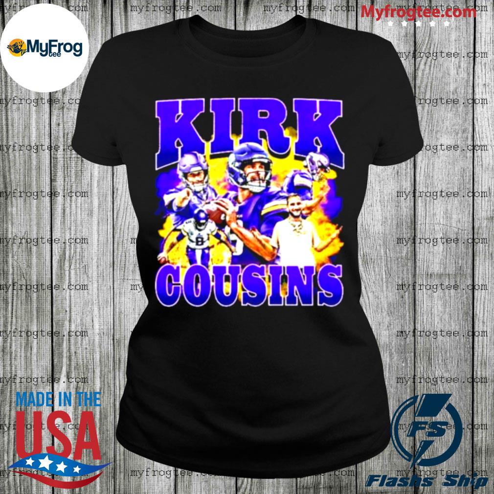 Kirk Cousins 8 Minnesota Vikings of football retro poster shirt, hoodie,  sweater, long sleeve and tank top