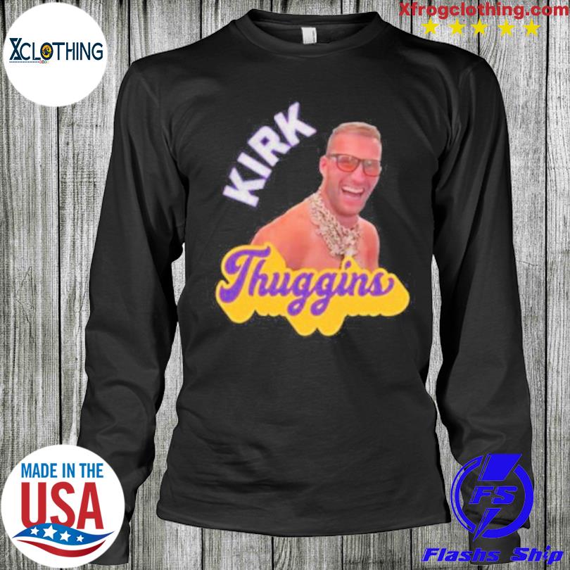 FREE shipping Kirk thuggins Minnesota Vikings football shirt