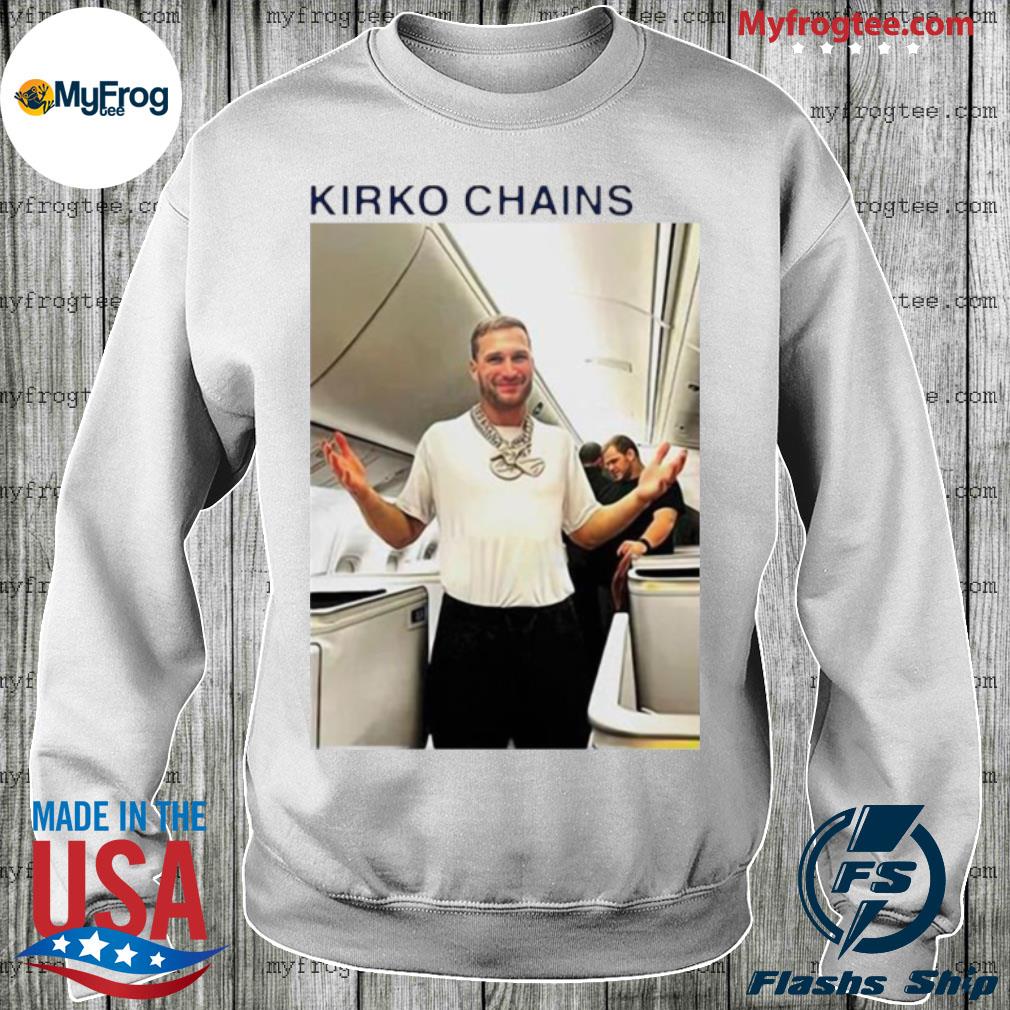 Iced Out Trendy Shirt, Kirk Cousins Chains Crewneck Tee Tops