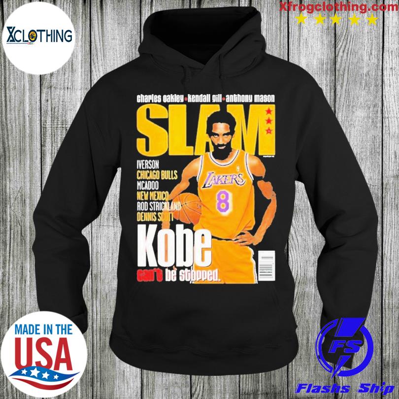 Kobe Bryant Slam Magazine 1998 Cover La Lakers Can't Be Stopped T Shirt -  Freedomdesign