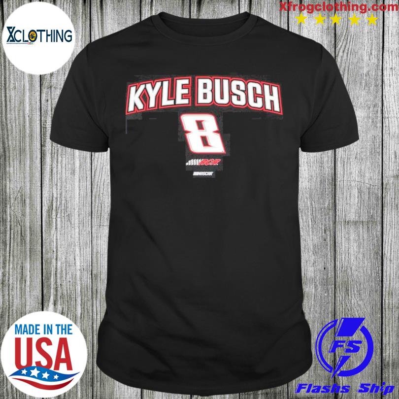 Kyle busch richard childress racing team collection black rival shirt