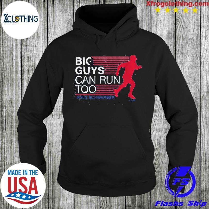 Kyle Schwarber Big Guys Can Run Too t-shirt - ColorfulTeesOutlet