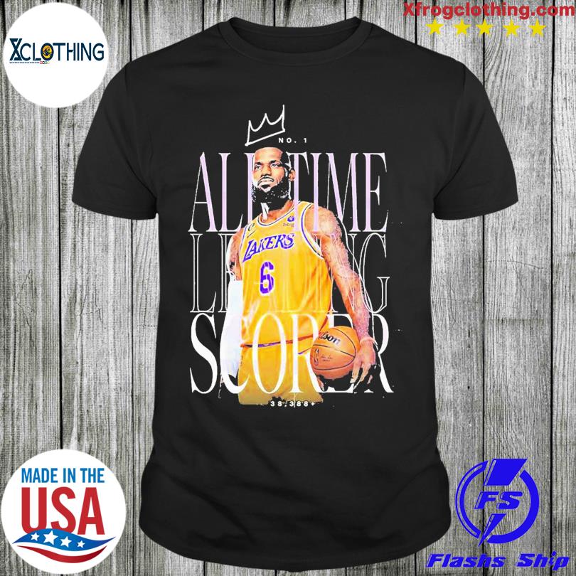 Lebron James Lakers Leading Scorer T-shirt,Sweater, Hoodie, And