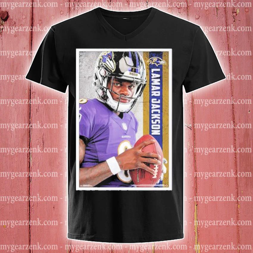 Lamar Jackson T-Shirt, Baltimore Football Men's Premium T-Shirt