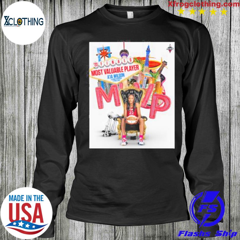 Las Vegas Aces Finals Most Valuable Player A'ja Wilson Mvp Shirt -  Dalatshirt