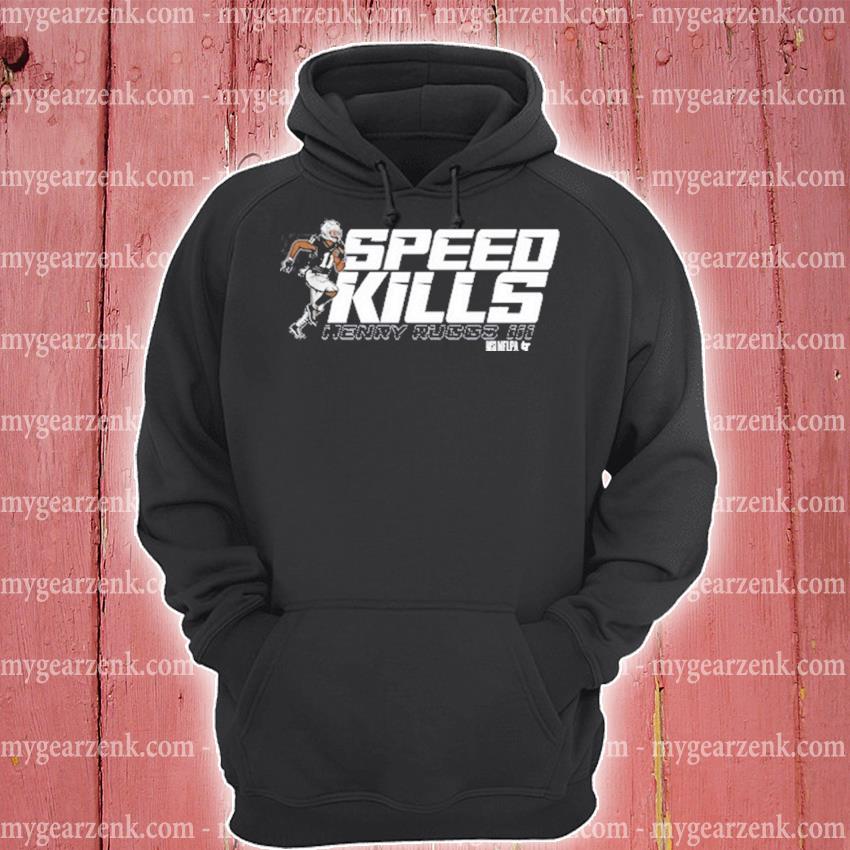 Henry Ruggs III speed kills shirt, hoodie, sweater and v-neck t-shirt