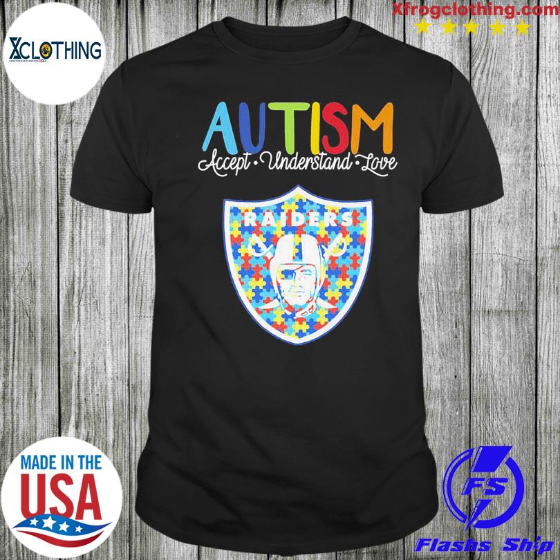 THE BEST NFL Las Vegas Raiders Special Autism Awareness Design Hoodie