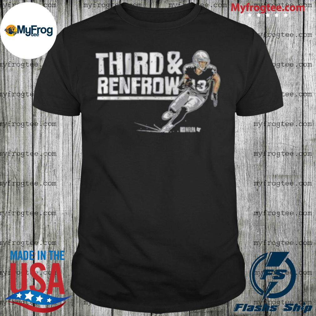 Las vegas raiders third and hunter renfrow shirt, hoodie