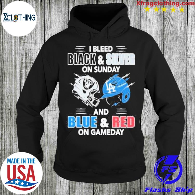 Official just a woman who loves her Los Angeles Dodgers vs Las Vegas Raiders  shirt, hoodie, sweater, long sleeve and tank top